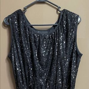 Black Sequence Dress